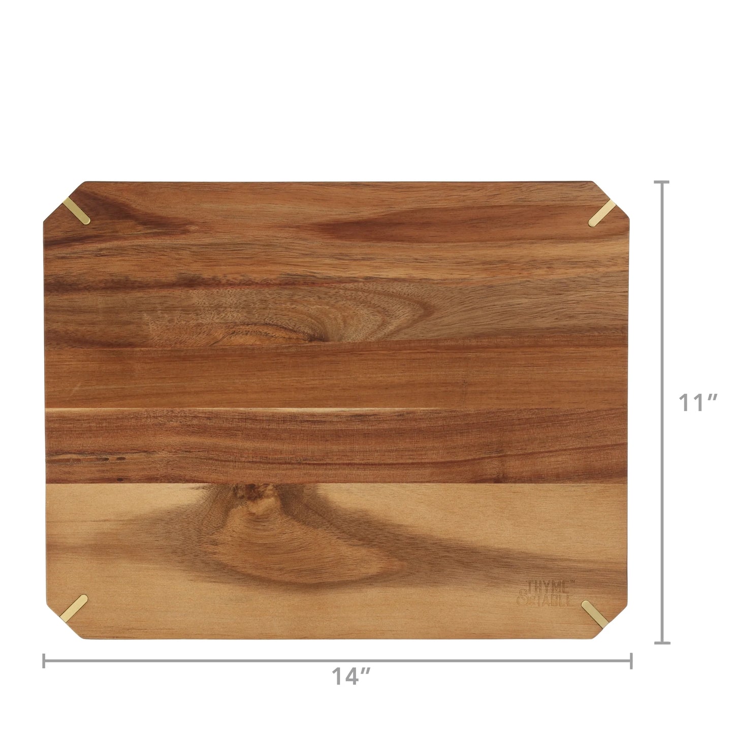 2-Piece Acacia Cutting Board Set