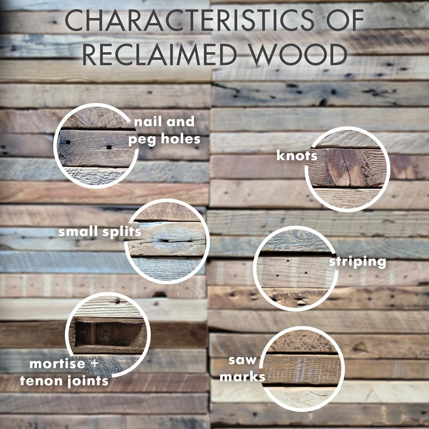 Urban Legacy Reclaimed Barnwood Planks | Floating Shelves for Wall W/Flush Mount Shelf Bracket Set Included | Set of 2 (Natural, 48" X 4.5" X 2")